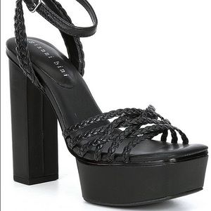 Like new Gianni Bini Heels. Used only once. Really cute and comfortable